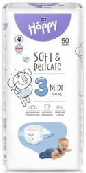 Bella Diaper 5-9kg Midi 3 (50 buc) (BB-054-MU50-W01)