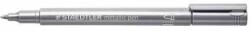 STAEDTLER Marker decorativ, 1-2 mm, conic, STAEDTLER, argintiu (8323-81)