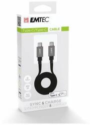 EMTEC Cablu de date, Emtec, Tip USB/USB-C, Negru (ECCHAT700TC2) (ECCHAT700TC2)