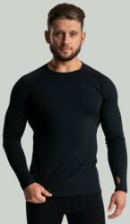 GymBeam STRIX Bluză cu mânecă lungă MERINO I Black L