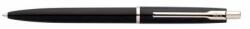 ICO Pix cu buton de apăsare 0, 8mm, corp negru din plastic blanka k, culoare de scris negru (9010017009)