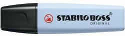 STABILO Highlighter 2-5mm, vârf tăiat, stabilo boss original pastel foggy blue (70/111)