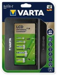 VARTA Încărcător de baterii, universal AA/AAA/C/D/9V, afișaj LCD, VARTA Universal (57688101401)