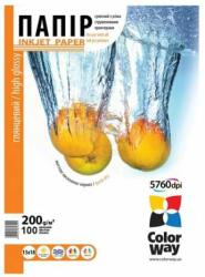 ColorWay Hârtie foto Colorway, lucioasă, 200 g/m2, 13x18, 100 coli PG2001005R (PG2001005R)