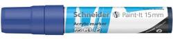 Schneider Marker acrilic 15 mm, SCHNEIDER Paint-It 330, albastru (120303)