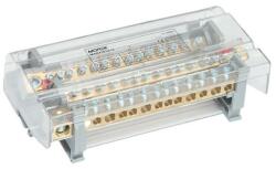 MOREK Moblock Elosztóblokk, 4P, 1x50+4x35+9x16mm2, 160A (MAB4161A18) (MAB4161A18)