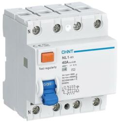 CHINT Fi-relé 4P 40A 100mA AC (NL1-63-440/100) (CH-972196) (CH-972196)