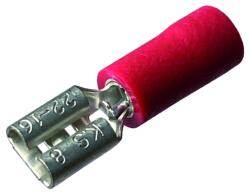 Intercable Szigetelt csúszóhüvely 0, 5-1mm2 6, 3x0, 8 s. réz ónozott (ICIQ168FH) (ICIQ168FH)