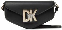 DKNY Дамска чанта DKNY Downtown D Crossbody R33EKY87 Blk/Gold BGD (Downtown D Crossbody R33EKY87)