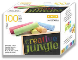 Táblakréta, kerek, "Creative Jungle", színes (COISKE190)
