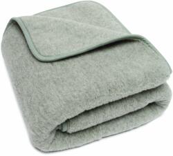 Vlnka Kétrétegű Merino gyapjú takaró, zöld ágynemű méretek 220x200