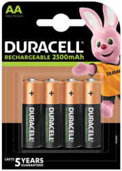 Duracell R6/AA 2500 mAh újratölthető akkumulátor (DX1500H)