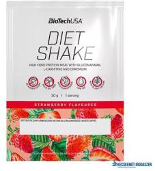 BioTechUSA Étrend-kiegészítő italpor, 30g, BIOTECH USA "Diet Shake", eper (KHEBIOUSA82) - kecskemetirodaszer