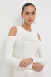 GUESS pulóver könnyű, női, bézs - bézs XL - answear - 38 990 Ft