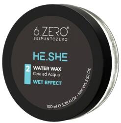  6. ZERO He. She water wax -; Vizes hatású Wax 100ml