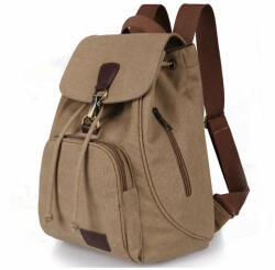 Dollcini Stílusos Női Hátizsák - Elegáns és Vízálló, Nagy Kapacitású - Barna (425142)