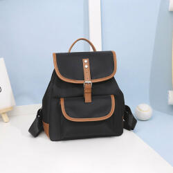 Dollcini Elegáns Női Campus Hátizsák - Vízálló és Tartós - Fekete (424541)