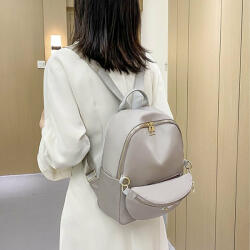 Dollcini Stílusos Női Hátizsák - Vízálló, Elegáns és Praktikus - Szürke (424982)