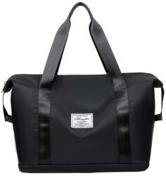 Dollcini Bővíthető Vízálló Utazótáska - Összecsukható, Több Színben - Fekete (426441)