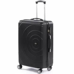 Dollcini World Traveler bőrönd - Royal Gold Elegance - 78cm - Fekete (Royal_SB01171A)