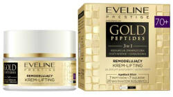 Eveline Cosmetics - Crema de fata cu efect de lifting Remodeling Gold Peptides 70+, 50 ml