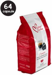 Italian Coffee 64 Capsule Italian Coffee Cremoso - Compatibile Dolce Gusto