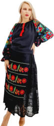 Ie traditionala Set stilizata traditional format din bluza, fusta si fote