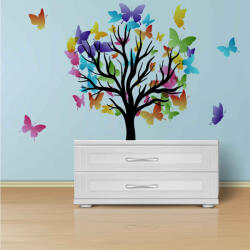 Eosette Sticker decorativ - Copac cu Fluturi