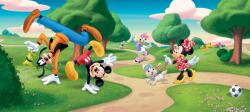 AG Fototapet Disney - Clubul lui Mickey Mouse in Parc