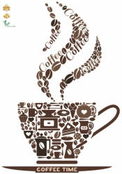 Eosette Sticker decorativ cafea - Ceasca de cafea - eosette - 25,00 RON