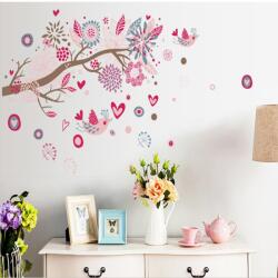 Eosette Stickere decorative - Ramura cu flori roz