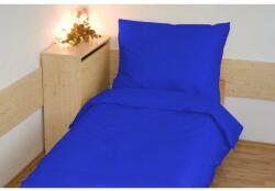 Brotex Lenjerie de pat din bumbac simplu 140x200 cm - Albastru închis Lenjerii de pat bebelusi‎, patura bebelusi
