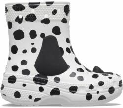 Crocs Cizme Crocs Toddler I AM Dalmatian Boot Alb - White/Black 19-20 EU - C4 US