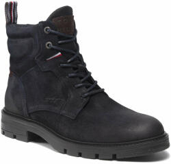Tommy Hilfiger Csizma Elevated Padded Suede Boot FM0FM03778 Sötétkék (Elevated Padded Suede Boot FM0FM03778)