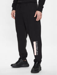 Calvin Klein Jeans Melegítő alsó J30J323504 Fekete Regular Fit (J30J323504)