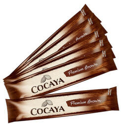 COCAYA Premium Brown Sticks 27%, Forró csokoládé, 10 db (433)