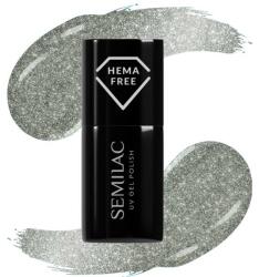 Semilac Gel-lac cu efect de mătase - Semilac Hema Free UV Gel Polish Silk Effect 467 - Red Candle Flash