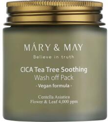 Mary & May Mască facială de curățare cu efect calmant - Mary & May Cica Tea Tree Soothing Wash Off Pack 30 g