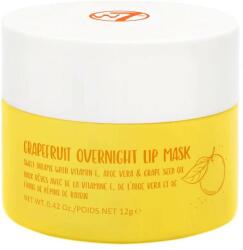W7 Mască de noapte pentru buze Grapefruit - W7 Grapefruit Overnight Lip Mask 12 g
