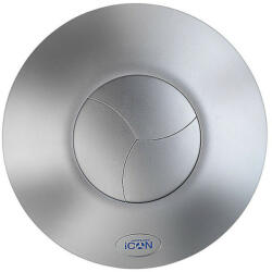 Airflow Developments Цветен преден капак за вентилатори iCON 15 в цвят матово сребристо (5334)