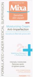 Mixa Anti-Imperfection hidratáló krém 2in1 bőrhibákra hajlamos bőrre 50 ml