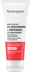 Neutrogena Clear & Defend+ Gel Moisturiser gel hidratant cu niacinamidă și pantenol 50 ml unisex