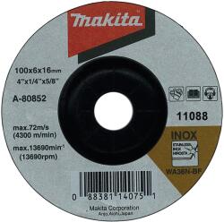 Makita A-80852 csiszolótárcsa 100x6x16 (A-80852)