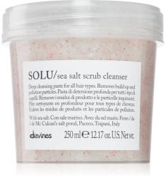 Davines Essential Haircare SOLU Sea Salt Scrub Cleanser exfoliant de curățare pentru toate tipurile de păr 250 ml