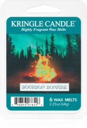 Kringle Candle Bourbon Bonfire ceară pentru aromatizator 64 g