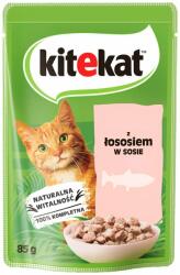 Kitekat pliculete hrana pisici 28x85 g somon in sos