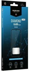 MyScreen iPhone 15 Plus MyScreen Diamond Edge 5D kijelzővédő üvegfólia fekete full glue