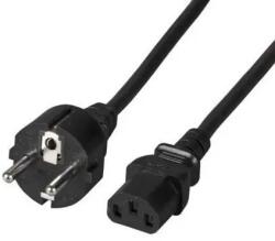 FSP Захранващ кабел FSP Group, Шуко, 3pin(IEC C5) женско, 1.8м, Черен (4PB0000500GP) - xtreme