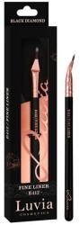 Luvia Cosmeticsx Accesorii Fine Liner Black E412 Pensula Eyeliner ă