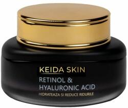 Keida Skin Ingrijire Ten Retinol & Hyaluronic Acid Face Cream Crema Antirid 55 ml